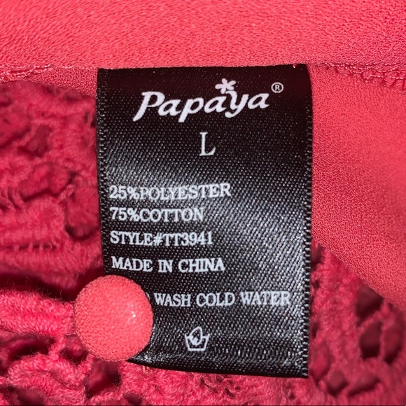 Papaya Top NWT - Picture 4 of 4
